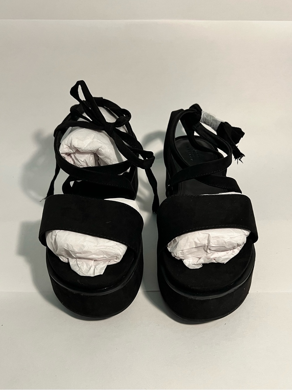 🖤 ASOS Black Suede Gladiator Sandals